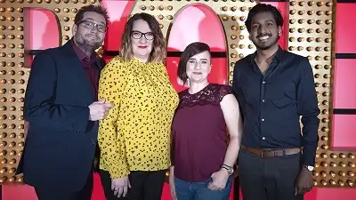 Christmas Special: Sarah Millican, Gary Delaney; Laura Lexx, Ahir Shah