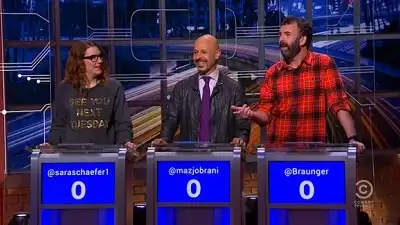 Sara Schaefer, Maz Jobrani, Matt Braunger