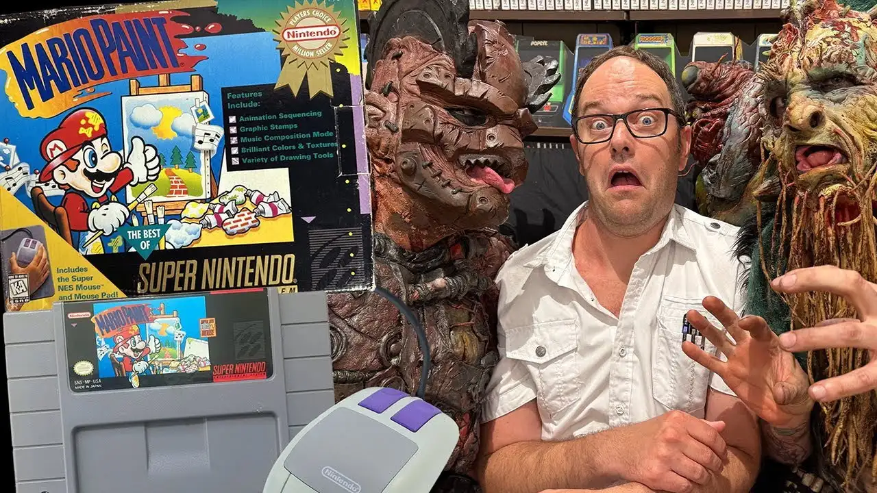 Mario Paint with GWAR