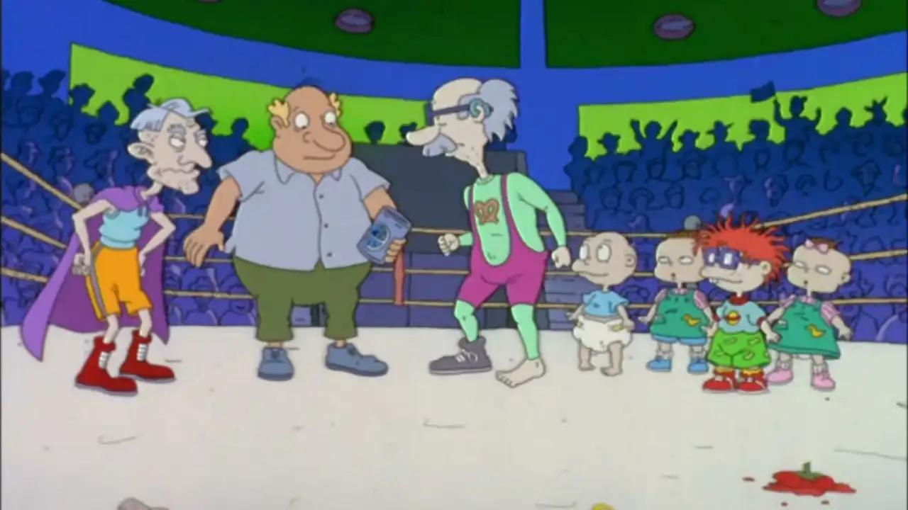 Wrestling Grandpa