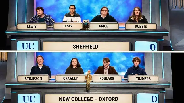 Keble, Oxford v New Hall, Cambridge