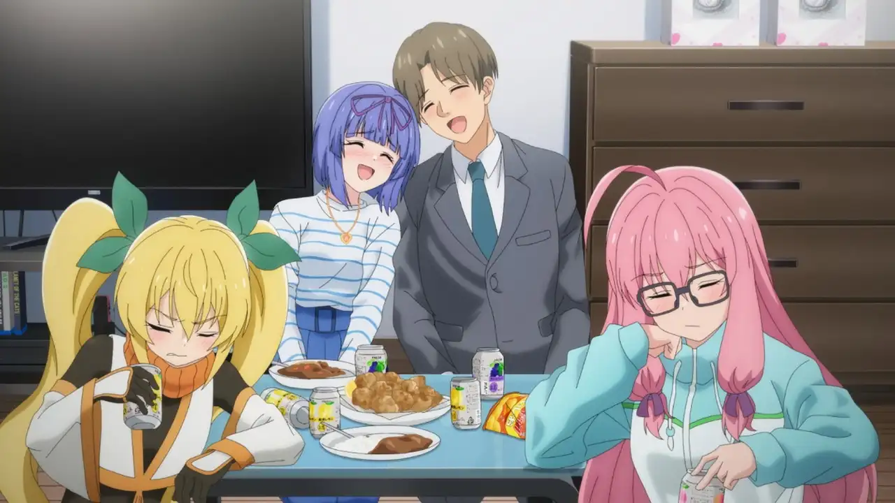 The NEET Kunoichi Somehow Had a Drinking Party