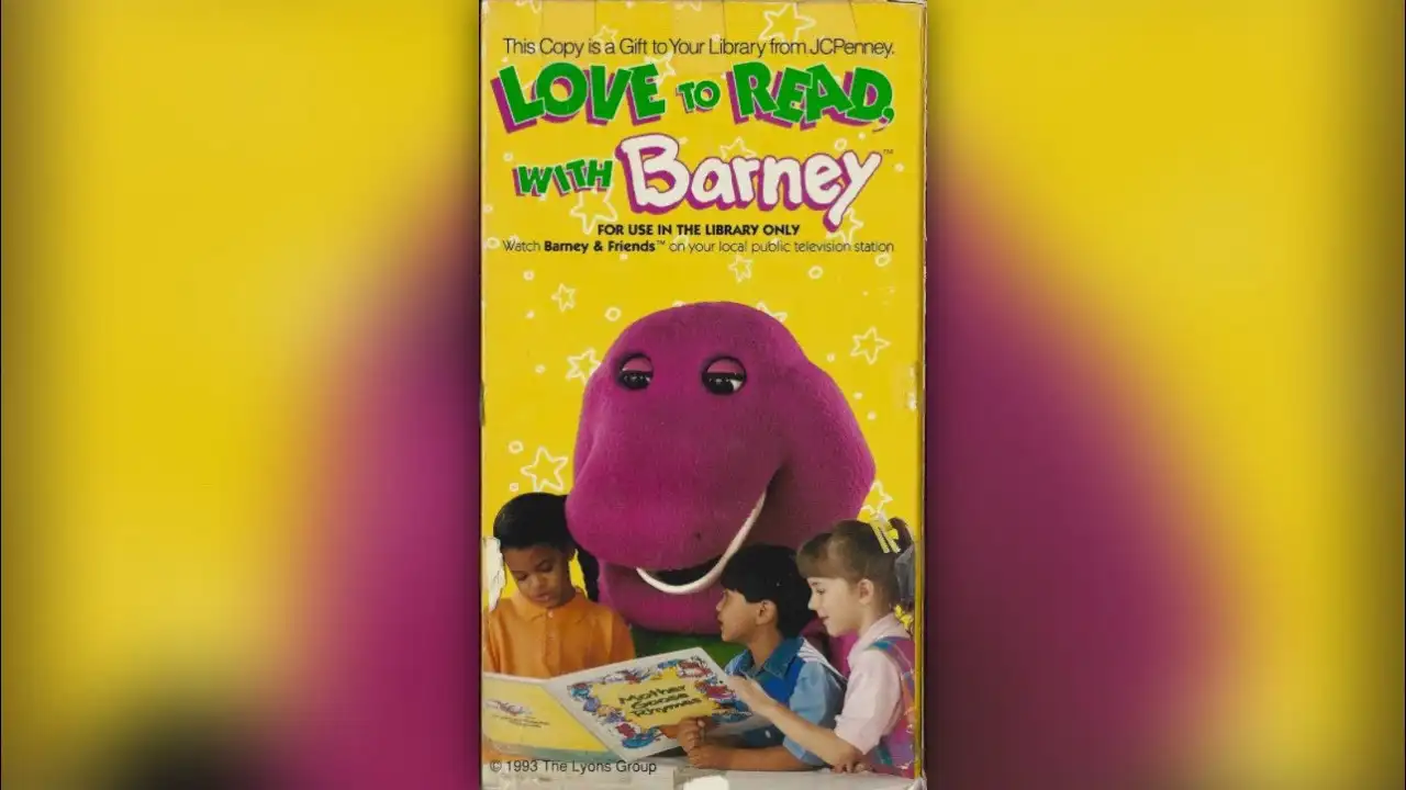 Love to Read, with Barney