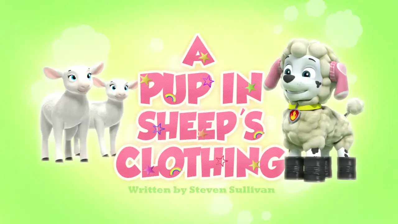 A Pup in Sheep's Clothing