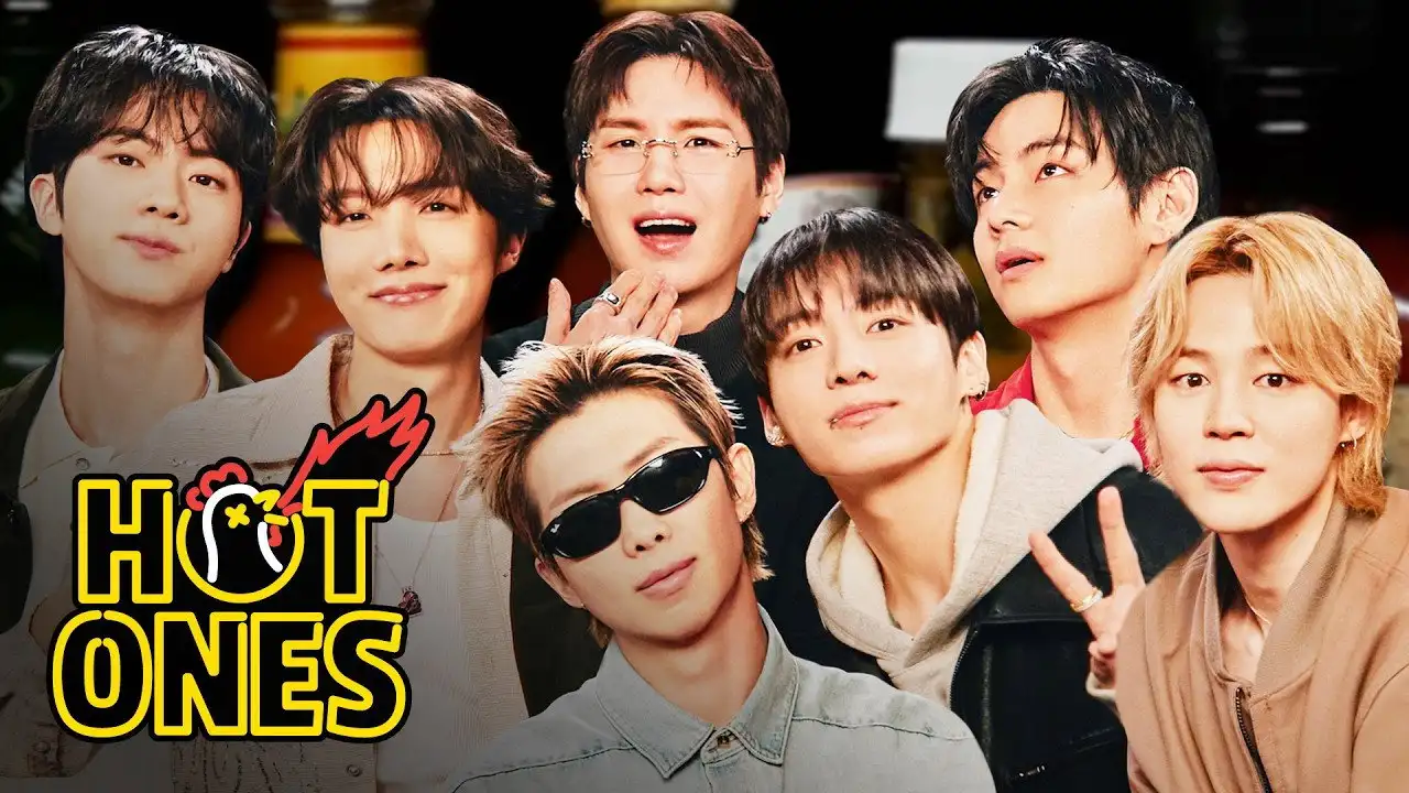BTS Breaks Another Record While Eating Spicy Wings