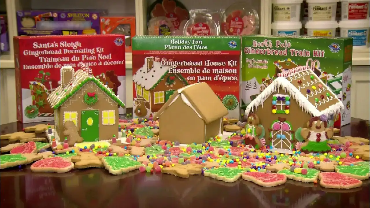 Gingerbread Houses, Livestock Trailers, Bottom Rolling Hangar Doors, Toy Figurines