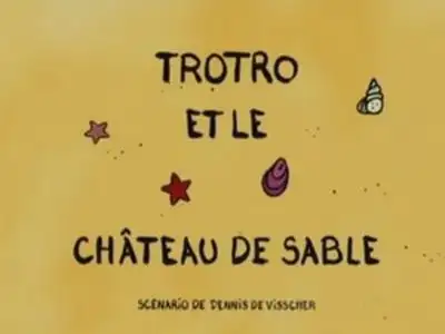 Trotro and sandcastle
