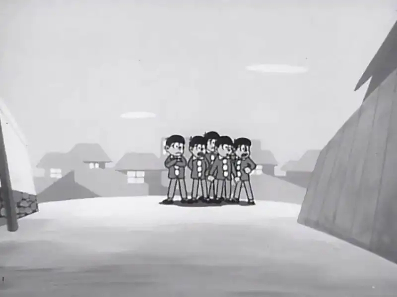 Osomatsu-kun Gets Adopted / Chibita the Invisible Man
