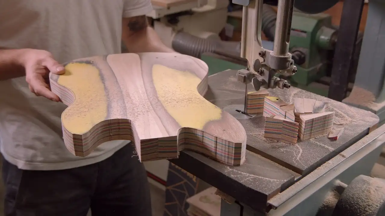 Recycled Skateboard Guitars, Solar Street Lights, Dolls