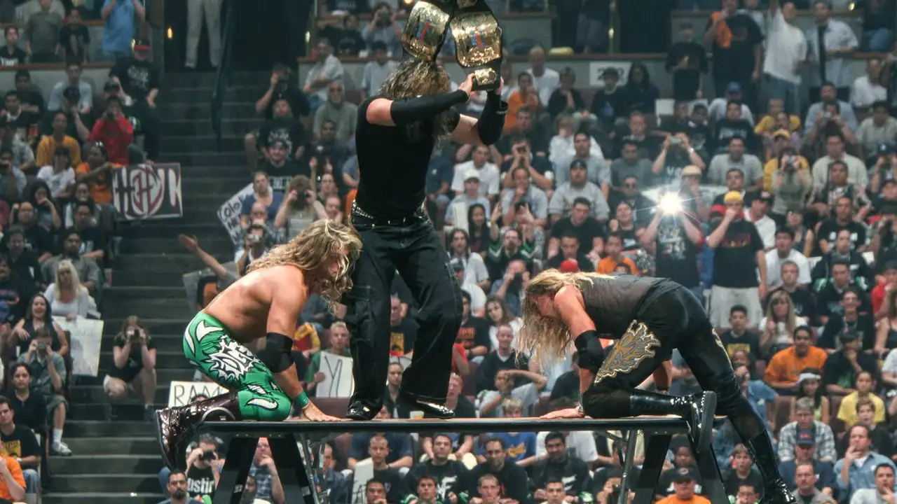 The Triangle Ladder Match