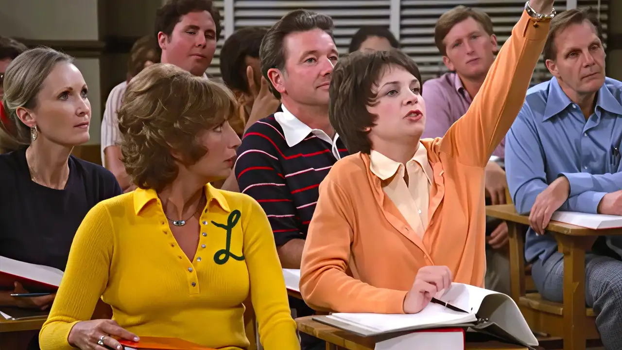 Laverne and Shirley Go to Night School
