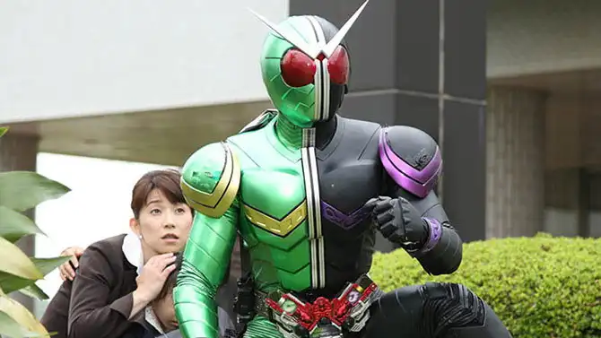 The Girl... A/Papa Is a Kamen Rider