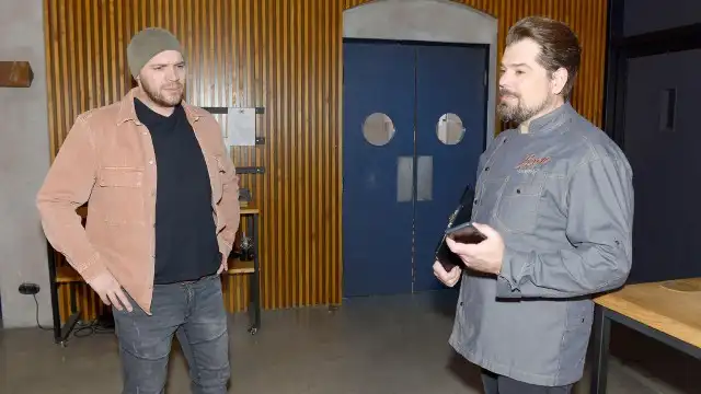 Erik rotates between his jobs