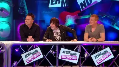 Kathy Burke, Fazer, Sarah Millican, Greg Rutherford, and Mark Hoppus