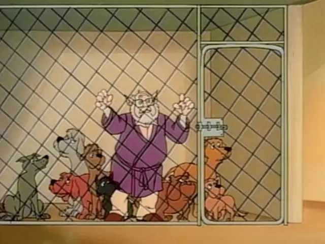 Grandpa's in the Doghouse