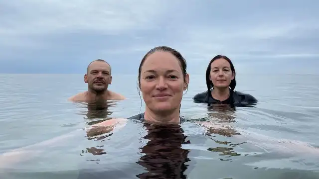 Cold Swim - Tynemouth