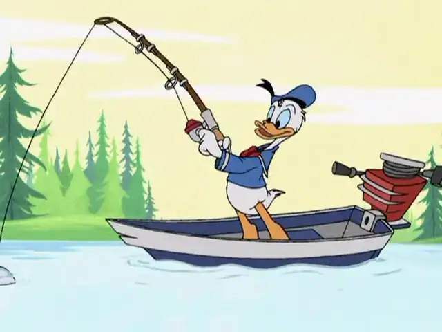 Donald's Dynamite : Fishing