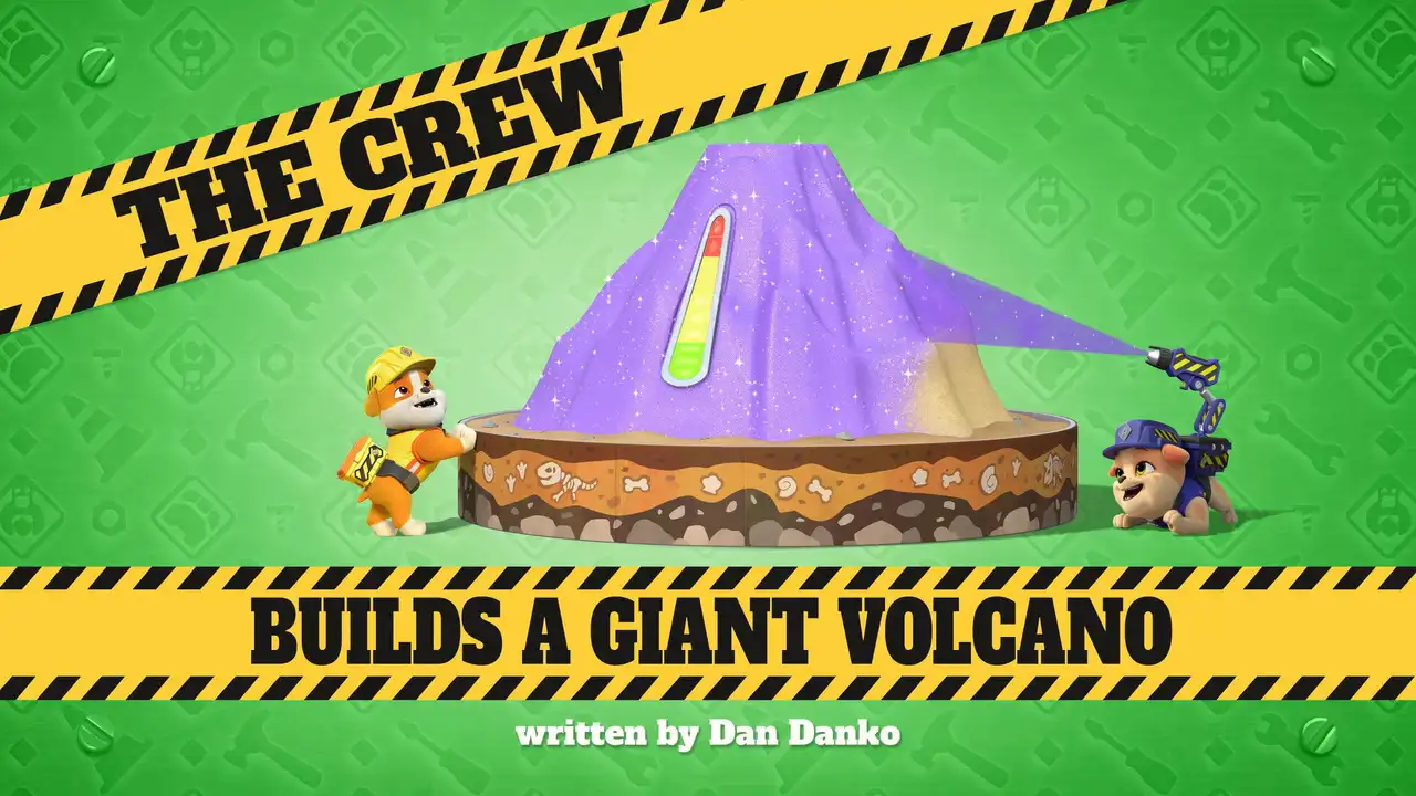 The Crew Builds a Giant Volcano