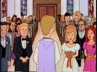 Here Comes the Bride's Butt