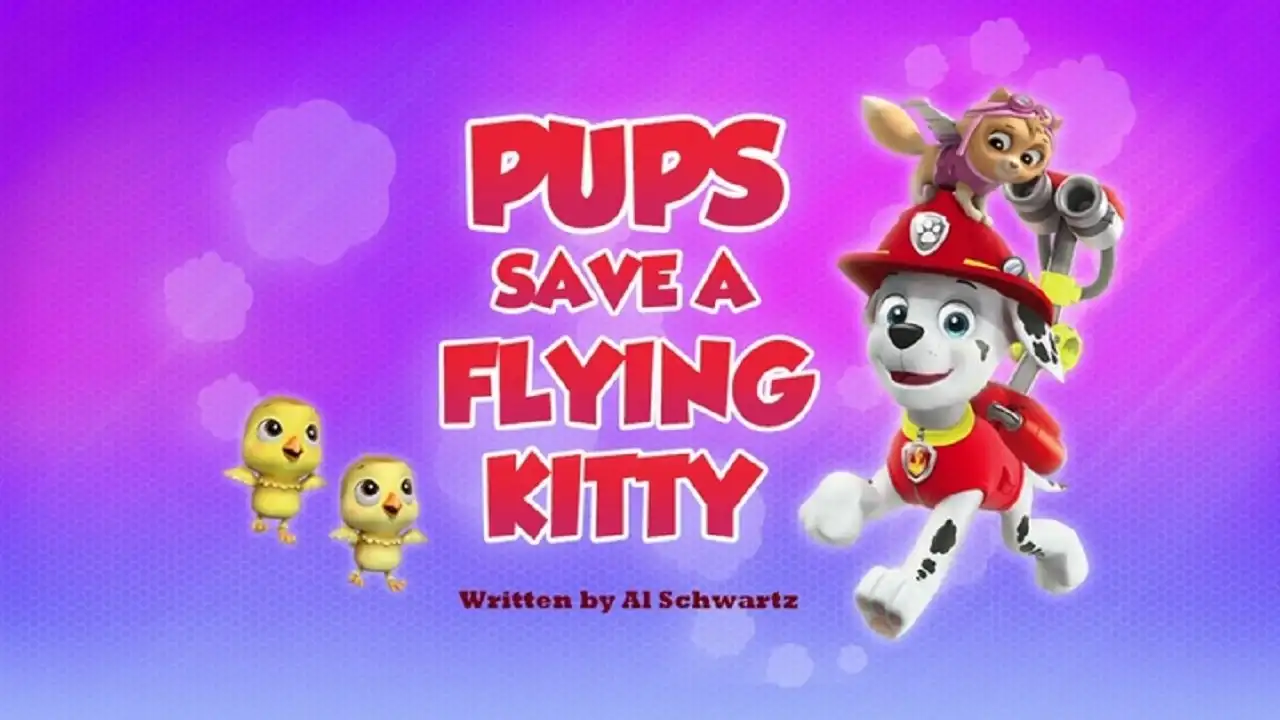Pups Save a Flying Kitty