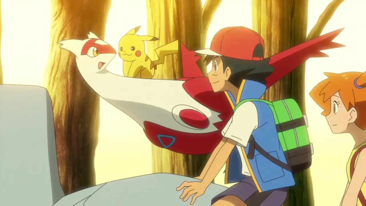 Ash and Latios!