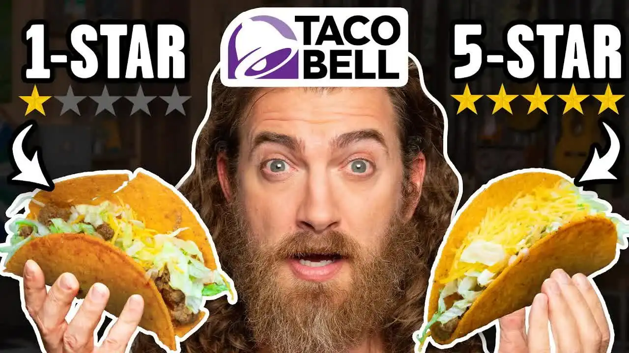 1 Star vs. 5 Star Taco Bell Taste Test