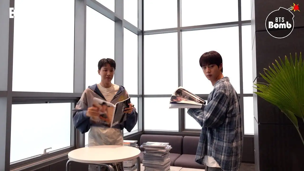 'Running Wild' Challenge Sketch with Jin and j-hope