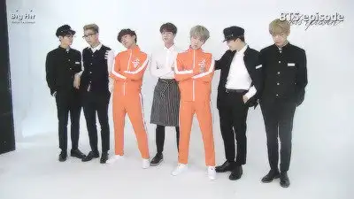 BTS (방탄소년단) FESTA 2016 - Real Family photo Shooting