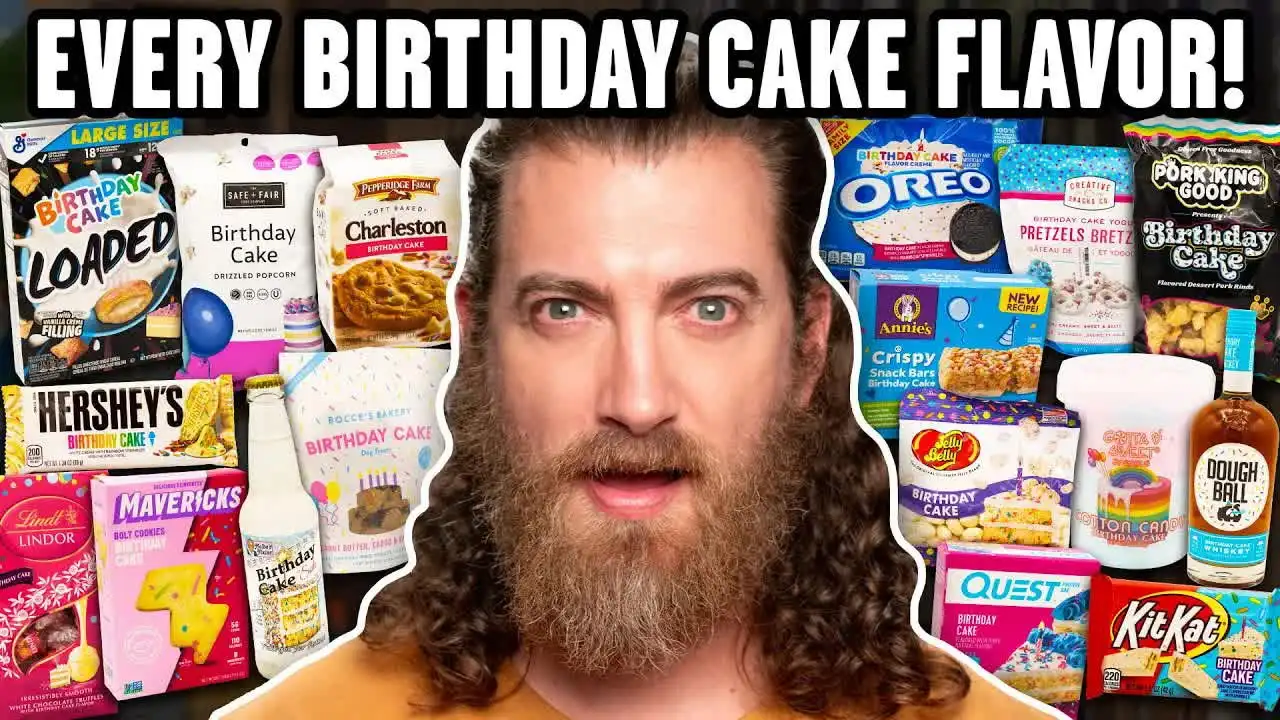 We Tried EVERY Birthday Snack