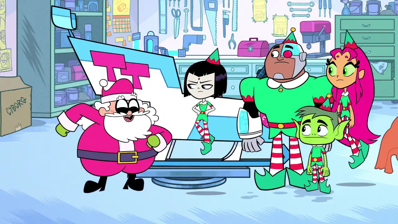 Teen Titans Save Christmas