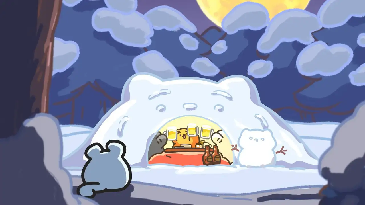 Snowy Muzik Forest