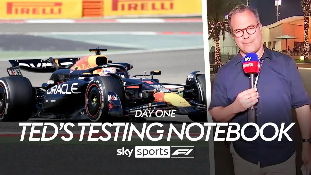 Ted's Testing Notebook - Bahrain (Bahrain International Circuit, Sakhir) - Day 1