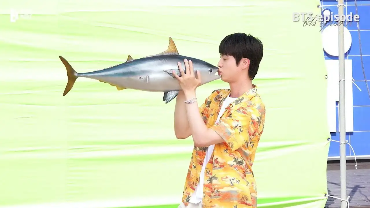 Jin 'Super Tuna' Special Video Shoot Sketch