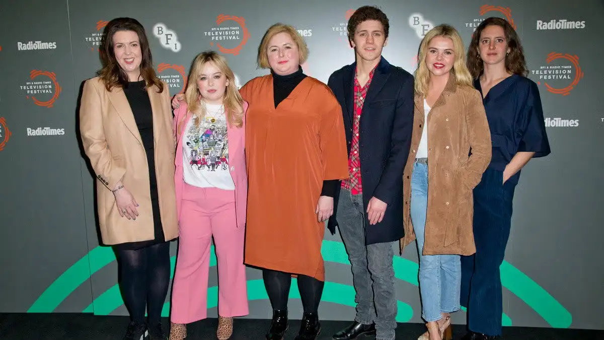 The Cast of Derry Girls at the BFI + Radio Times TV Festival 2019