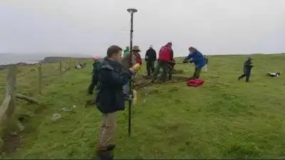 The Giant's Grave - Fetlar, Shetland